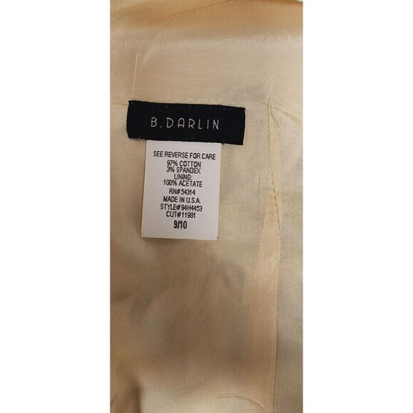 B. Darling Fit & Flare V-Neck Multicolor Floral Dress Size 9/10 - Picture 7 of 7